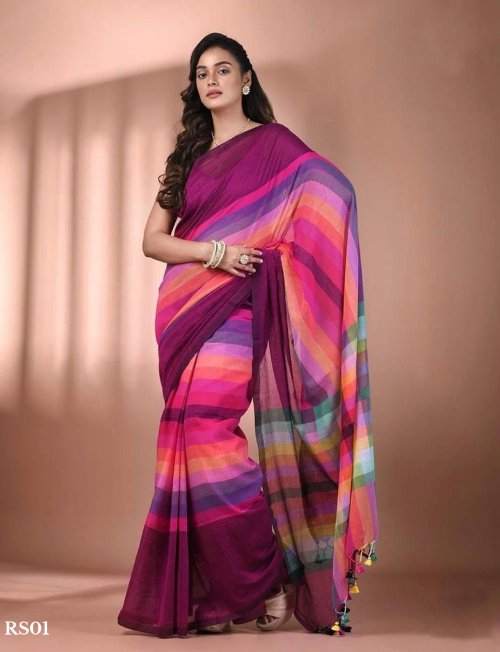 Rainbow Khadi Cotton rs01