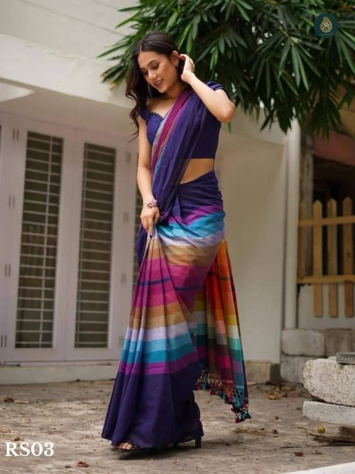 Rainbow Khadi Cotton rs03